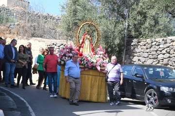 La Candelaria callejea por Tara en su día grande de sus fiestas en Telde/FJS Fotografía.